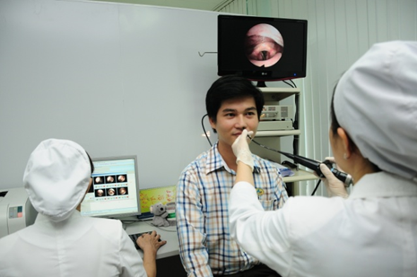 Quy trình thực hiện nội soi của một phòng khám nội soi tai mũi họng